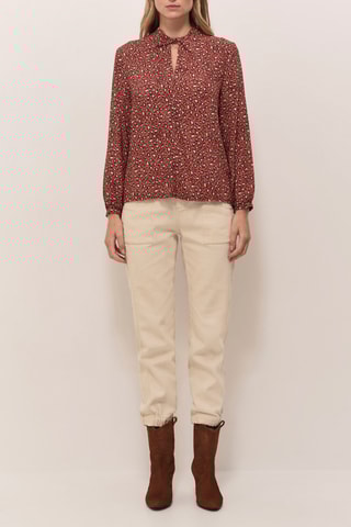 Blusa - Vermelho-tijolo - One Step