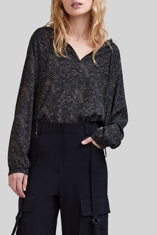 Blouse - Kaki et noir - IKKS