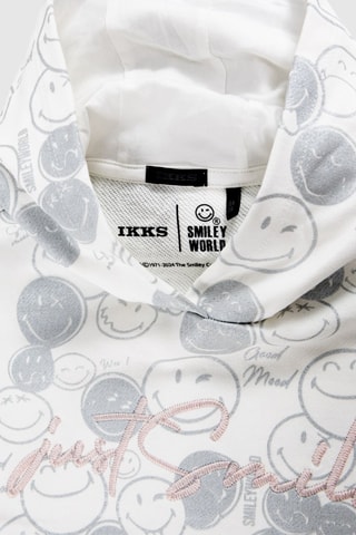 Sweat à capuche - Blanc - IKKS