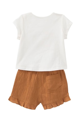 T-shirt et short - Écru - IKKS