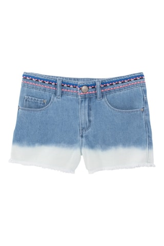 Short en jean - Bleu et blanc - IKKS