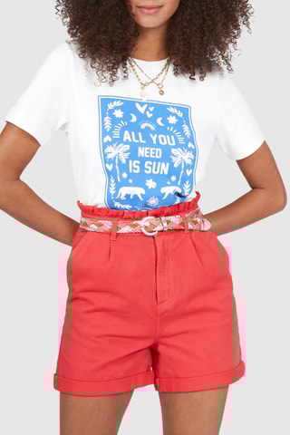 Calções - Coral - I.Code