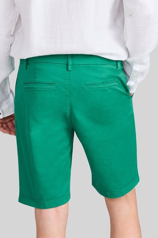 Bermuda chino tapered - Vert foncé - IKKS