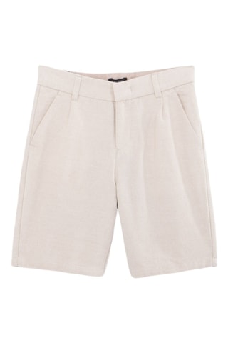 Bermuda en lin - Beige - IKKS