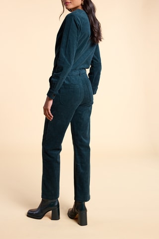 Combinaison en velours - Vert