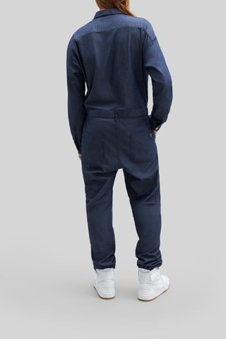 Combinaison regular en jean - Bleu marine - IKKS
