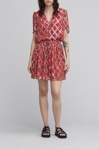 Saia estilo patinadora - Vermelho