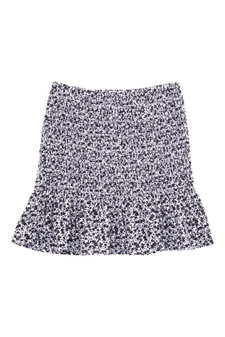 Jupe volantée - Blanc et noir - IKKS