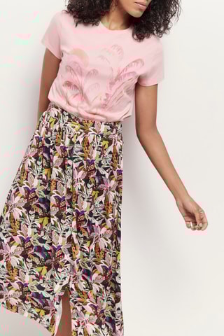 Jupe midi - Kaki - One Step