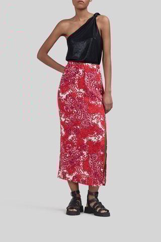 Saia direita - Vermelho - IKKS