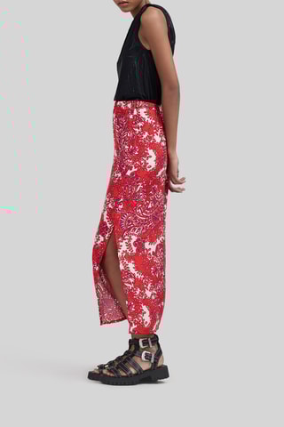 Saia direita - Vermelho - IKKS