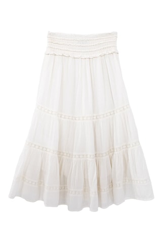 Jupe longue - Blanc - IKKS