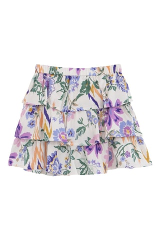 Jupe volantée - Blanc - IKKS