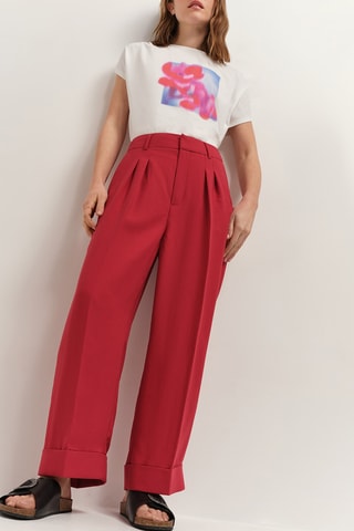 Pantalon - Rouge - One Step
