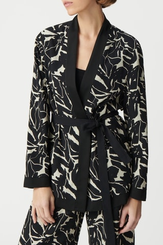 Kimono réversible - Noir - IKKS