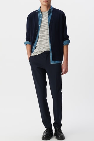 Casaco de malha - Azul-marinho - IKKS