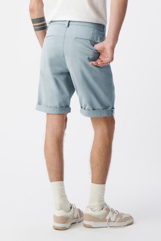 Bermuda Tapered en coton biologique - Gris clair - IKKS