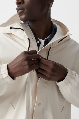 Veste à capuche - Blanc - IKKS