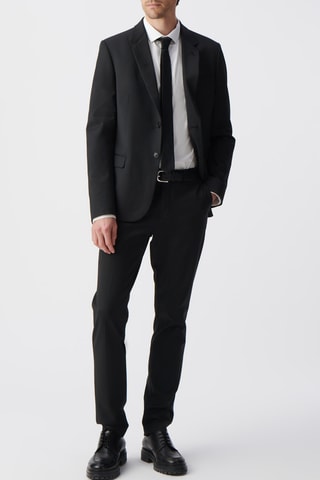 Veste en laine - Noir - IKKS