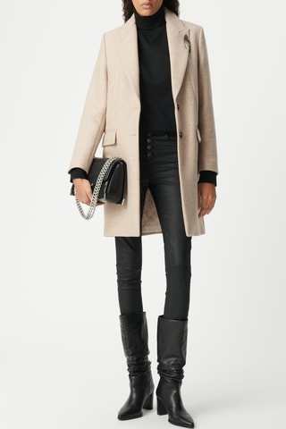 Manteau en laine - Beige - IKKS
