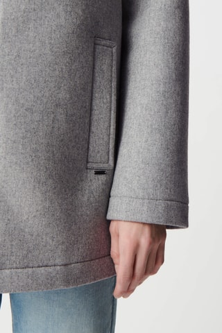 Manteau en laine - Gris clair chiné - IKKS