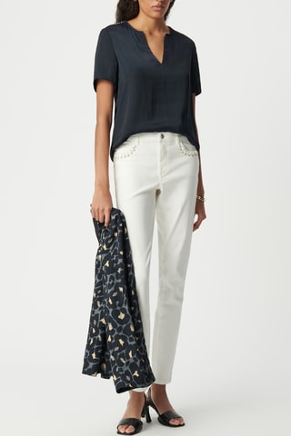 Top - Azul-marinho - IKKS