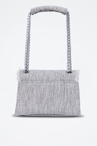 Mala de ombro em tweed - Bege ­mesclado IKKS