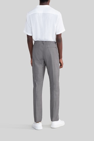 Pantalon slim en laine - Gris - IKKS