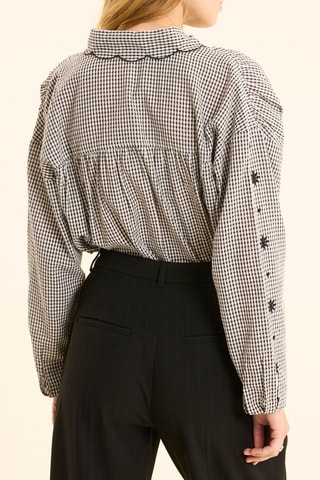 Chemisier - Ecru et noir - I.Code