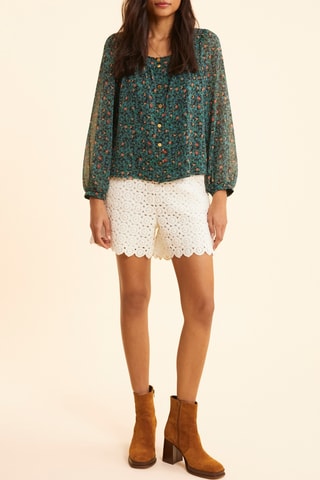 Chemisier - Vert foncé - I.Code