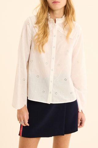 Camisa em bordado inglês - Cru - I.Code