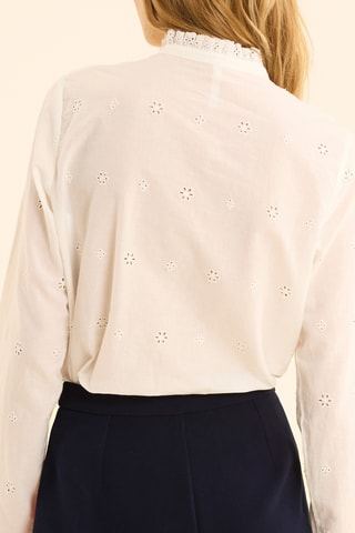 Camisa em bordado inglês - Cru - I.Code