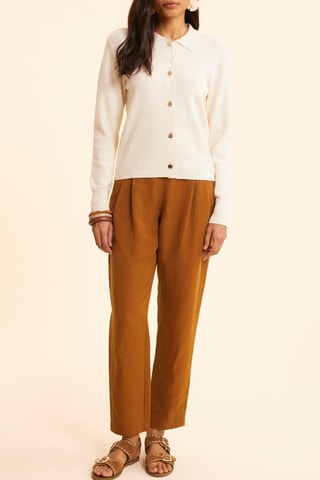 Casaco de malha - Cru - I.Code