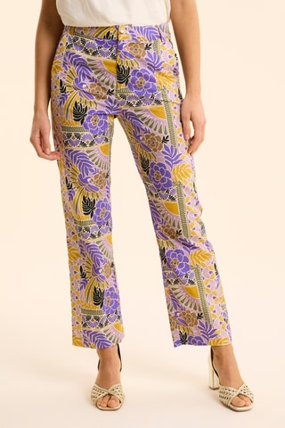 Pantalon large - Violet - I.Code