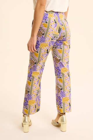 Pantalon large - Violet - I.Code