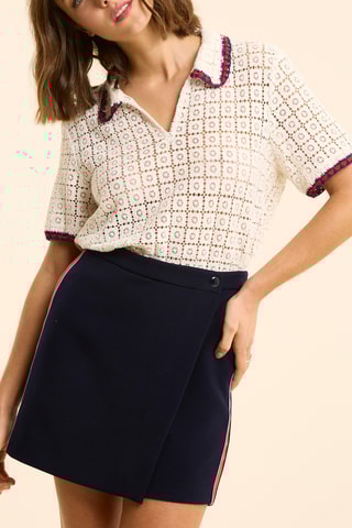 Saia-calção - Azul-marinho - I.Code