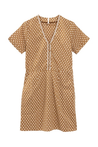 Vestido direito - Camel - I.Code