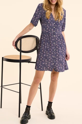 Robe patineuse - Bleu marine - I.Code