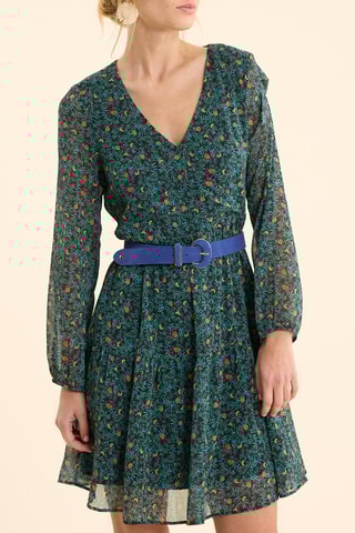 Vestido estilo patinadora - Verde-claro - I.Code