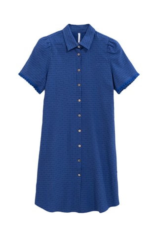 Vestido-camisa - Azul-real - I.Code