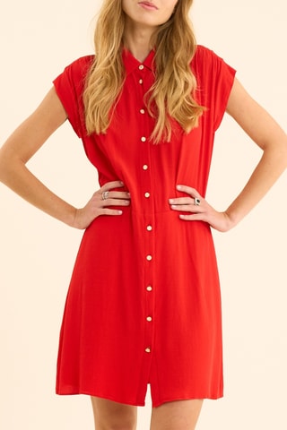 Vestido-camisa - Vermelho - I.Code