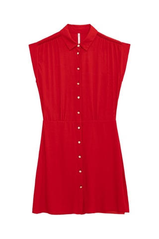 Vestido-camisa - Vermelho - I.Code