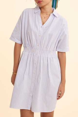 Vestido-camisa - Branco - I.Code