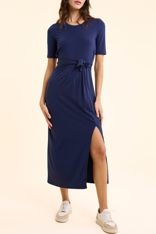 Robe droite - Indigo - I.Code