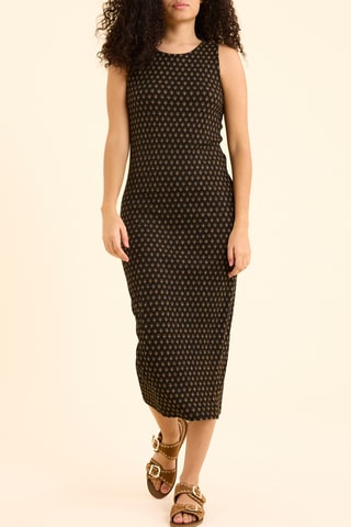 Robe midi - Noir - I.Code