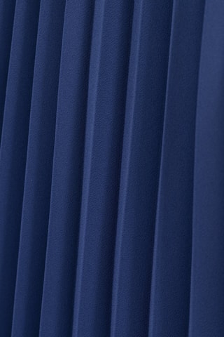 Vestido plissado - Azul-marinho - I.Code