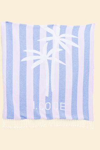 Foutah - Índigo e rosa-maquilhagem - I.Code