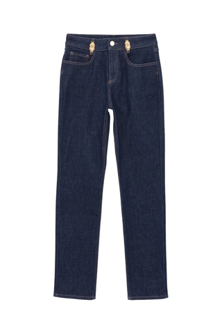 Jean droit - Bleu foncé - I.Code