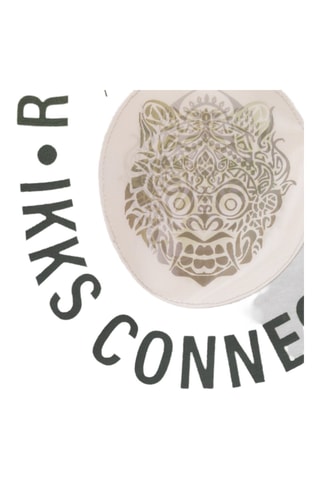 T-shirt em algodão biológico - Cru - IKKS