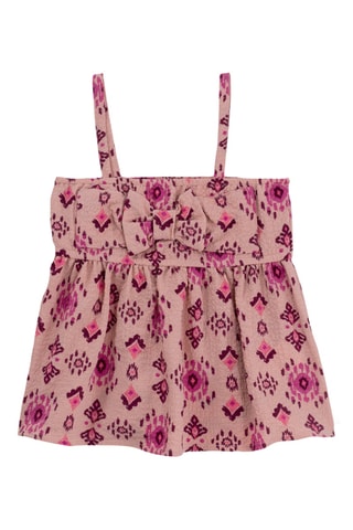 Camisola de alças - Rosa e violeta - IKKS